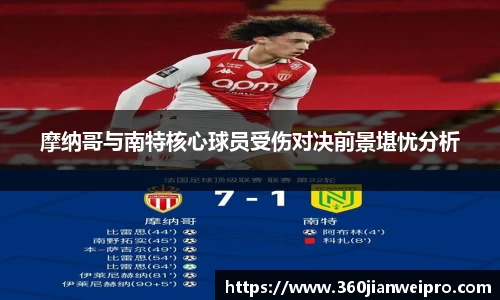 摩纳哥与南特核心球员受伤对决前景堪忧分析